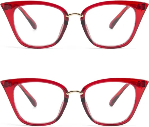 Vista 7 de Paquete de 2 lentes de lectura de ojo de gato para mujer