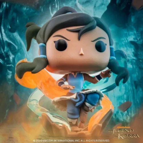 Vista 6 de ¡Funko Pop! Animación: Leyenda de Korra - Korra, en multicolor