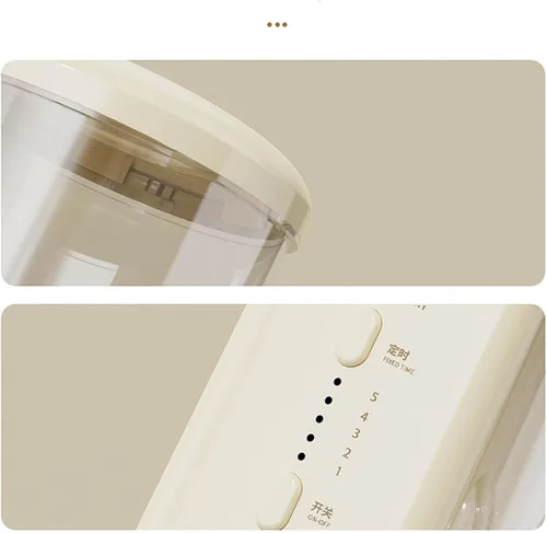 Vista 6 de Arandela eléctrica portátil USB para delicadas herramientas de cosméticos con temporizador inteligente rueda de fluctuación ABS PC