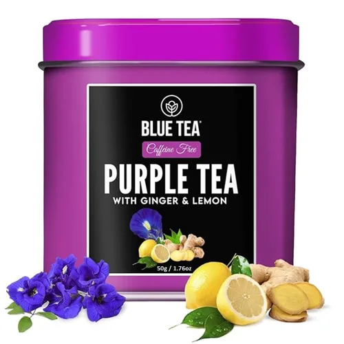 Vista 13 de BLUE TEA - Té de flor de guisante mariposa - 0.35 onzas (más de 40 tazas) suelto Rico en antioxidantes Sin cafeína - Té desintoxicante - A base