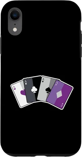 Vista 8 de Funda para iPhone 14 Asexual Ace Pride Flag