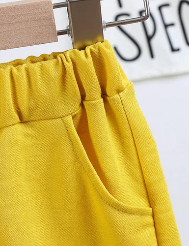 Vista 6 de Hipea Ropa de verano para bebés y niñas pequeñas, con volantes, camisola de lunares y pantalones cortos casuales, ropa para niñas recién nacidas