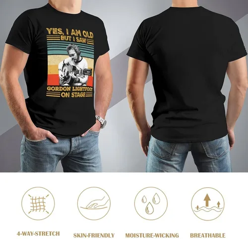 Vista 5 de ZUDAPI Camiseta Hombre Manga Corta Gráfico Algodón Cuello Redondo Camisetas, Estilo negro.