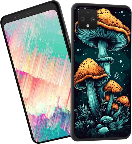 Vista 88 de Funda delgada para Google Pixel 4 XL, funda delgada de silicona de TPU suave a prueba de golpes para Google Pixel 4 XL, astronauta Galaxy