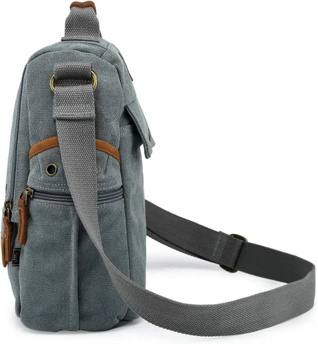 Vista 2 de Bandolera TSD Brand Atona Traveler de lona