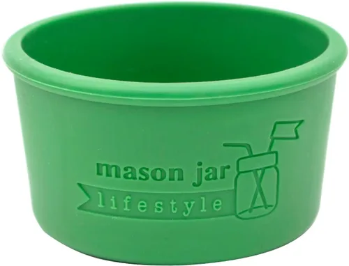 Vista 9 de Mason Jar Lifestyle - Fundas de silicona de 4 onzas para proteger bolas pequeñas, Kerr, tarros de conservas acolchados (gris carbón, paquete de 2)