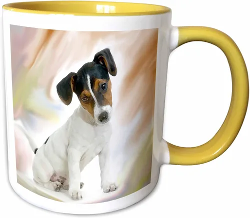 Vista 11 de 3dRose Tazas Jack Russell Terrier Jack Russell Terrier - Jack Russell Terrier (taza_4236_9)