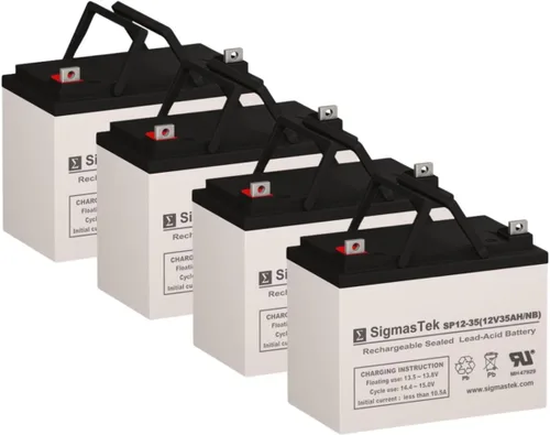 Vista 7 de SigmasTek SP12-35NB, 12V 35AH U1 SLA Batería NB Terminal (1 paquete)