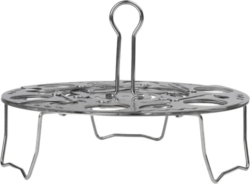 Vista 8 de Adjustable Stainless Steel Steamer Basket, Expandable Vegetable Steaming Rack with Folding Feet for Pressure Cooker and Pot, 304