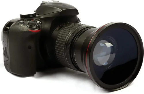 Vista 9 de Lightdow 49MM 0.43x Lente Adicional HD de Alta Definición Gran Angular + Macro para Canon EOS M M2 M3 M5 M6 M10 M50 M100 M200, M6 Mark II, M50 Mark