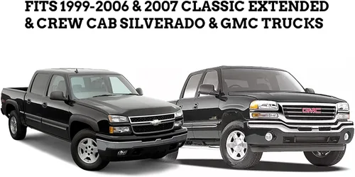 Vista 2 de Husky Liners 99-07 Silveradoestilo de sierra clásico, cabina extendida