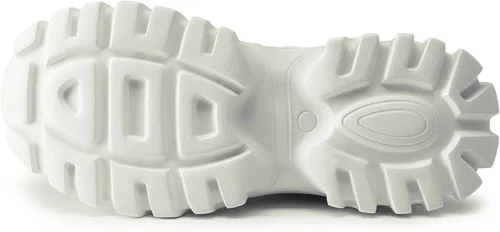 Vista 6 de DREAM PAIRS Zapatos deportivos gruesos de moda para mujer, con plataforma y cordones cómodos
