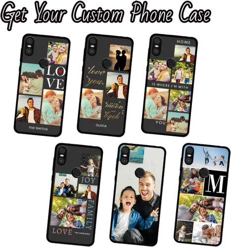 Vista 6 de Funda para teléfono personalizada para Motorola One, funda multifoto, funda protectora suave y antiarañazos, funda personalizada para Motorola One