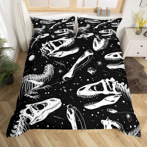 Vista 8 de Erosebridal - Juego de cama con diseño de búhos salvajes y animales salvajes para cama de matrimonio, tamaño doble, para niños y niñas, jóvenes