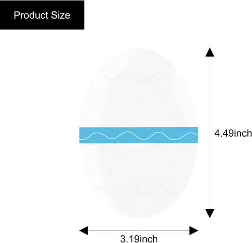 Vista 5 de Adhesivos antirozaduras para el interior del muslo, 20 piezas de cinta autoadhesiva impermeable para muslos, almohadillas invisibles para rodilla