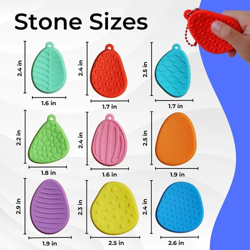 Vista 7 de 9 masticables para niños, juguetes sensoriales masticables para niños autistas, juguetes masticables para niños sensoriales con productos