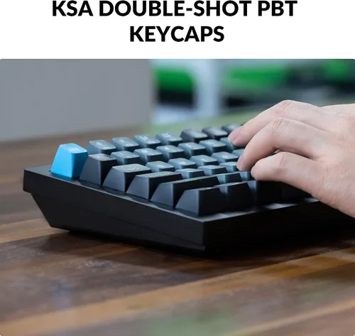 Vista 5 de Keychron Q1 Pro Teclado mecánico inalámbrico personalizado, QMKVIA programable de aluminio completo 75% diseño BluetoothRGB con cable