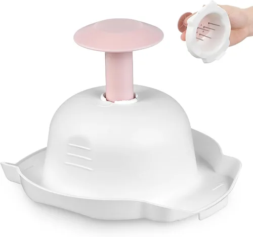 Vista 8 de Kichvoe Pink Mandoline Slicer Guard Mandolin Hand Guard Safety Protector