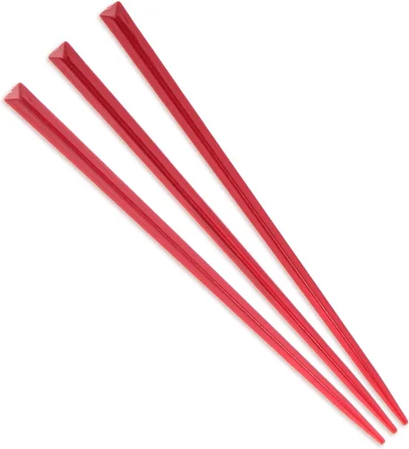 Vista 15 de BambooMN - Prisma triangular de plástico para aperitivos de frutas de 3.5" (9 cm) - Negro - 1000 piezas