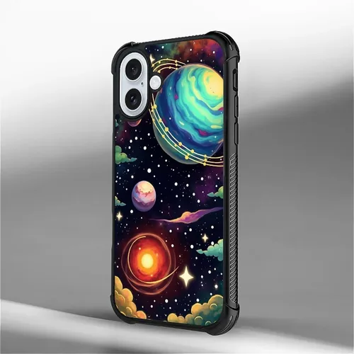 Vista 875 de Funda compatible con iPhone 15, diseño de elefantes africanos, diseño increíble a prueba de golpes, antiarañazos, carcasa trasera de policarbonato