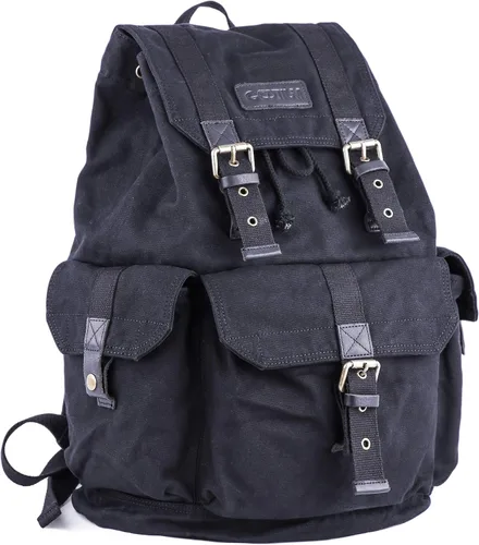Vista 18 de Gootium 21101 - Mochila de lona gruesa de alta densidad
