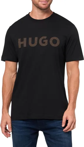 Vista 42 de Hugo Men's Print Logo Short Sleeve T-Shirt Blanco