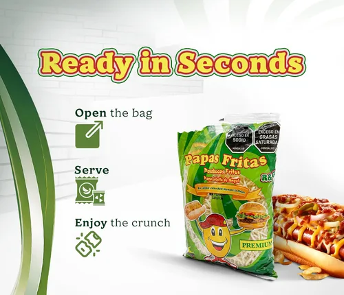 Vista 5 de R&G Patatas fritas Angel Hair - Bocadillo crujiente con sabor prémium - Bolsa de patatas fritas tamaño fiesta de 2.2 lbs - Comidas y alimentos