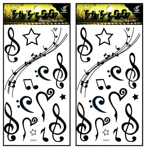 Vista 7 de Tatuajes de 2 hojas de letras inglesas clásicas temporales tatuajes 3D falsos impermeables para hombres, mujeres y niñas, parte inferior
