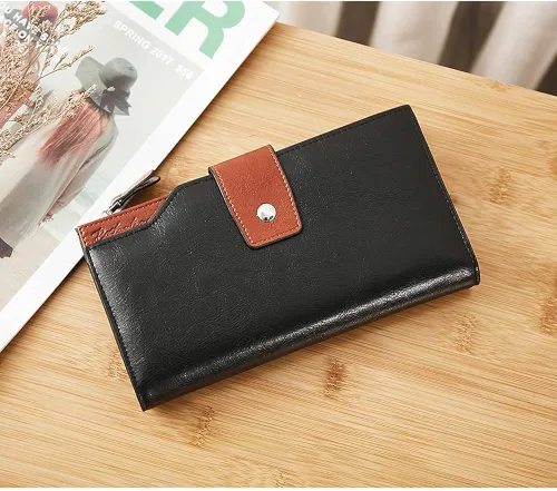 Vista 7 de BOSTANTEN Maletín para mujer, bolso de cuero para laptop, cartera de cuero para mujer