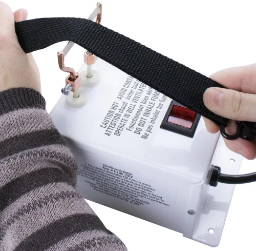 Vista 6 de Eléctrico Cortador De Cuerda – 120 V V, 48 W, térmico, caliente cuchillo de hoja para Paracord tela Belting lazo tela cortador de cuerda y Premium