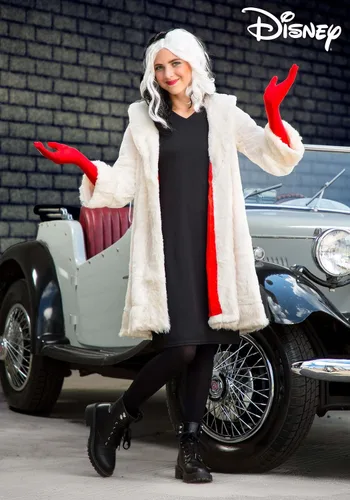 Vista 2 de Tween Disney Cruella De Vil Costume