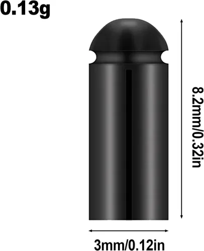 Vista 3 de Protectores de ala de dardos de aleación de aluminio, 70 piezas de corrector de ala de dardos de metal profesional fijo 90 grados de competencia