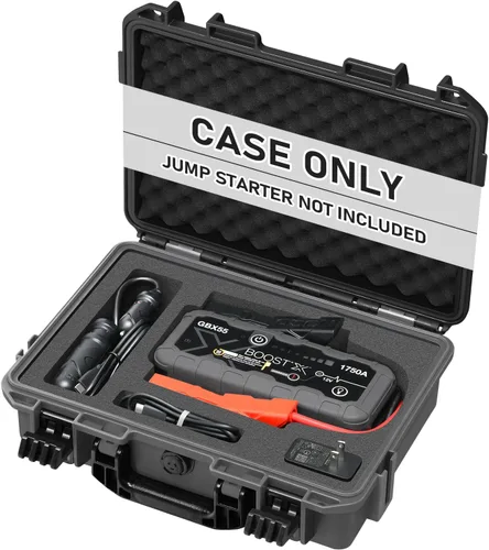 Vista 12 de Funda para NOCO Boost GB40 y GB20 – Funda de transporte rígida impermeable con espuma precortada personalizada, caja de viaje protectora a prueba