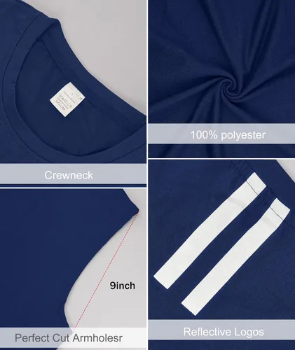 Vista 5 de Holure Paquete de 3 camisetas sin mangas de gimnasio para hombre, camisetas sin mangas para entrenamiento muscular, camisetas deportivas