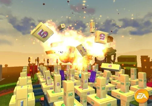 Vista 3 de Boom Blox Bash Party - Nintendo Wii