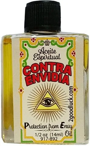 Vista 2 de 2GoodLuck Protección contra la Envidia, Aceite Espiritual con 1 Perfume Dram Set para Magia y Rituales. Contra Envidia, Aceite Espiritual