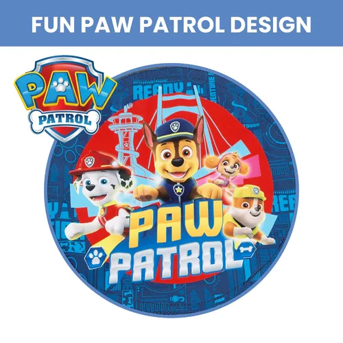 Vista 8 de Delta Children Paw Patrol - Columpio de platillo de 40 pulgadas para niños, se fija a juegos de columpios o árboles, incluye todos los accesorios