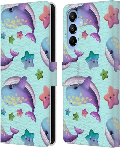 Vista 61 de Head Case Designs Officially Licensed Carla Morrow Colorful Space Dice Patterns Leather Wallet Case Compatible with Samsung Galaxy A07 4G