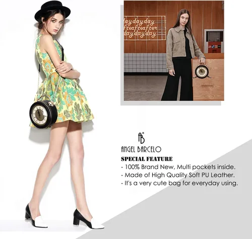 Vista 7 de Angel Barcelo Bolso cruzado y bolsos de mano de moda para mujer