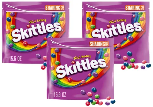 Vista 11 de SKITTLES original - Caramelos en bolsa de 15.6 oz, tamaño para compartir