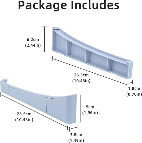 Vista 8 de Mcbazel Soporte horizontal para PS5, accesorios de soporte base compatibles con Playstation 5 Disc y ediciones digitales, grisblanco