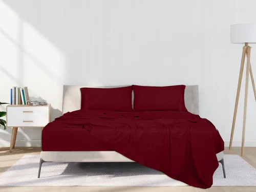 Vista 9 de ROYALE LINENS Juego de sábanas de 3 piezas individual XL - Ropa de cama de microfibra cepillada suave de 1800 hilos - 1 sábana bajera, 1 sábana