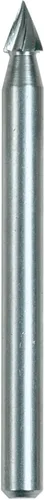Vista 27 de Dremel 194 Broca de tallado para herramienta rotativa, perfecta para madera, plástico y metales blandos, plata
