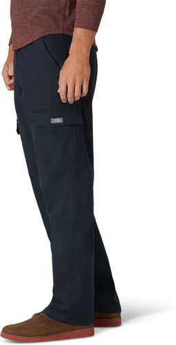 Vista 3 de Wrangler Authentics - Pantalón cargo, elástico y de corte holgado para hombre