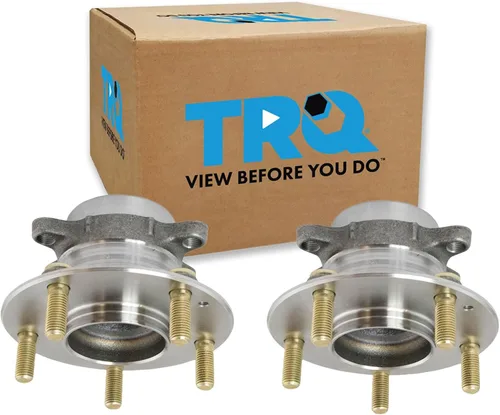 Vista 188 de TRQ Juego de 2 rodamientos de rueda delantera y conjunto de cubo compatible con Tesla 3 2020 Y 2018-2019 para Tesla 3 2020 Tesla Y AWD 2018-2019