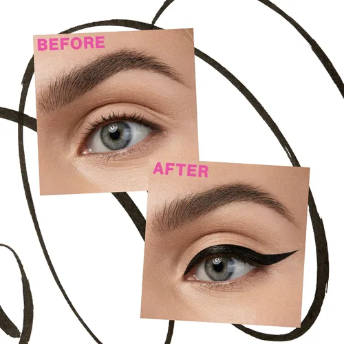 Vista 5 de wet n wild Proline - Delineador de ojos con punta de fieltro, color marrón oscuro, .017z (paquete de 3)