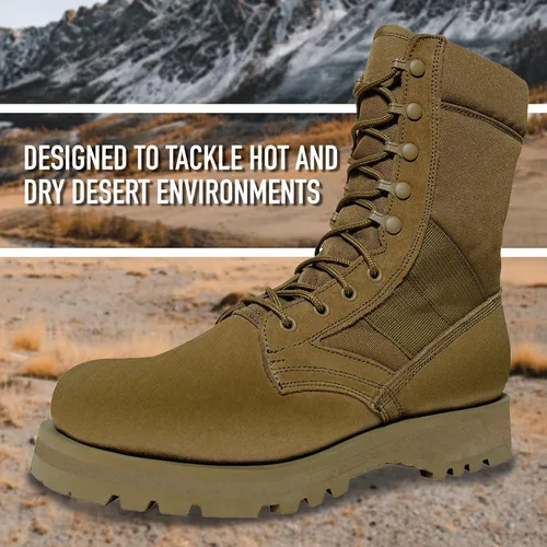 Vista 6 de Rothco G.I. Type Sierra Sole Botas tácticas