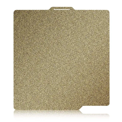 Vista 16 de Placa de construcción P1S X1C PEI con textura suave para Bambu Lab, placa de cama flexible de doble cara de hoja de acero de resorte PEI