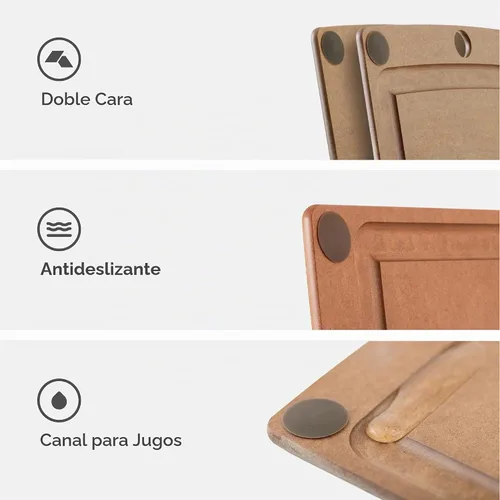 Vista 6 de Epicurean Tabla de cortar todo en uno de 10" × 7", nuez moscada marrón (Nutmeg/Brown)