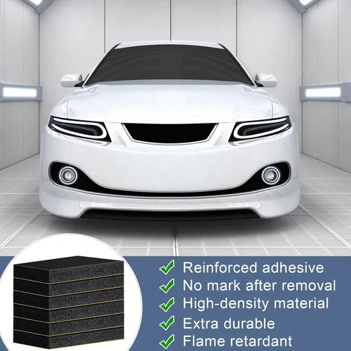 Vista 4 de Newwiee Paquete de 8 Protectores de Pared de Garaje, Parachoques de Garaje para Estacionamiento de Automóvil Protector de Pared Anticolisión